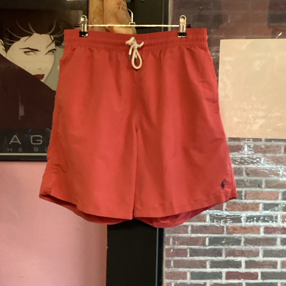 Ralph Lauren Polo Men's Coral Swim Trunks